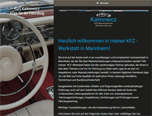 Tablet Screenshot of kfz-meisterbetrieb.info