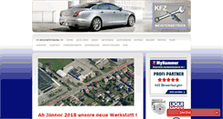 Desktop Screenshot of kfz-meisterbetrieb.at